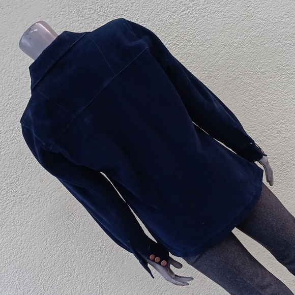 BILL BLASS JEANS *STRETCH* LADIES VINTAGE CORDUROY JACKET W/METAL ACCENTS - Picture 9 of 17